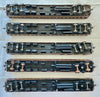RUB Air Condition set (5 Passenger Cars as in photos) NSWGR with KADEE couplers and metal wheels fitted - 2nd hand