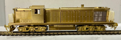 40 CLASS N.S.W.G.R. DIESEL LOCOMOTIVE, IN VERY GOOD NEW CONDITION, UN-PAINTED NEW, TEST RUN. MANSFIELD BRASS MODEL