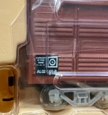ALGX 103 -P ANR Louvre Van Full detailed, Kadee Couplers & Metal Wheels 