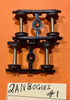 2AN NSWGR Passenger car Bogies with metal wheels one pair, stock Sale HO #1