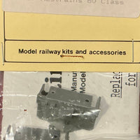 80 class pilots & kadee mount for Austrains NSWR Locomotive (epoxy & brass casting)