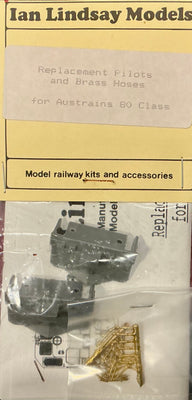 80 class pilots & kadee mount for Austrains NSWR Locomotive (epoxy & brass casting)