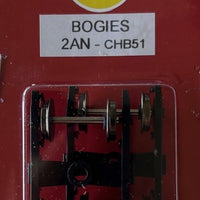 CHB 51 - 2AN BOGIE: HO Scale NSWGR 1 Pair 2AN Passenger Bogies . Casula Hobbies