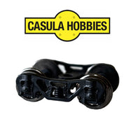 CHB 56 - 2CM NSWR FREIGHT BOGIES "CASULA HOBBIES MODEL RAILWAYS" HO-Scale Bogie Black