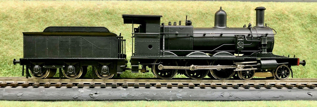 C30T BERGS BRASS NSWGR STEAM LOCOMOTIVE Factory Painted un-numbered BLACK - DC - BRASS MODELS.