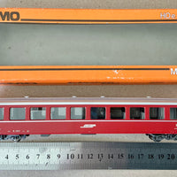 BEMO 3253 127 pass-car RhB pass car HOe 9mm Narrow gauge  (PRE-OWNED) HOe 9mm