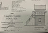 S09. 1884 Elevated Timber Signal Cabin 18' x 11' & 14' x 11' designs (Junee, Lithgow). scale. drawings DATA SHEETS