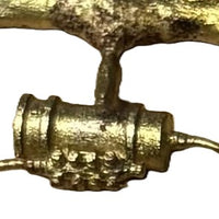 3833 - C38 Oil Injectors and air tank for C38 Class locomotive #3833 Ozzy Brass NSWGR