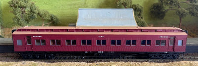 PSM - Brass Model - V.R. 'E' Car - BE #38 Second Class Passenger Car