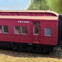 PSM - Brass Model - V.R. 'E' Car - BE #38 Second Class Passenger Car