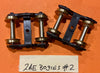2AE Goods Wagon Bogies with metal wheels one pair, stock Sale HO #2