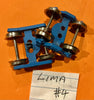 LIMA Goods Wagon Bogies with metal wheels one pair, new stock Sale HO #4