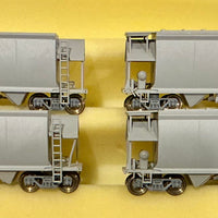 NHHF  x 2 & NGHF x 2 NSWGR (PTC-SRA) COAL and WHEAT Wagons AR KITS Built but not painted or coded, sell as one lot of four wagons, requires no parts but only couplers to complete. AR KITS Code sheet included.