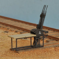 Andlan Models -Brass Etched 3 Lever Ground Frame  HO Scale (AIM104)