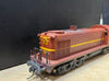 Pre Owned - Mansfield Brass Loco - 40 Class - 4017 Indian Red