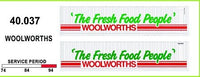 40' SDS Models: 40' Jumbo Containers: Woolworths 40037