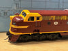 2ND Hand - TrainOrama  - NSWR 42class - 4206 INDIAN RED LOCOMOTIVE -DC Model