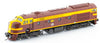 Auscision 42106 Indian Red - Red Lining & Duck Egg Logo - DCC Sound 421-21s