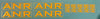 O scale Decal ANR Logo's in yellow two sizes  S.A.R. Loco's diesels  CHSK-ANR
