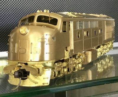 421 Class MANSFIELD BRASS MODEL UN-PAINTED mint condition, test run only.