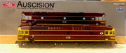 2nd Hand - Auscision - NSWGR 422 Class Diesel Loco - 42210 Indian Red with Duck Egg Logo - DC
