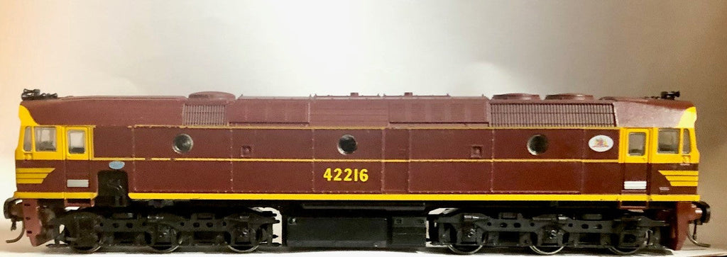 422 class NSWGR 42216 Locomotive INDIAN RED with SAGAMI MOTOR ON