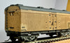 MRC86420 one side & 85753 on other side Refrig, Louvre VAN NSWGR GOODS VAN RTR built epoxy kit weathered model with metal wheels & KD couplers, used good condition - 2nd hand