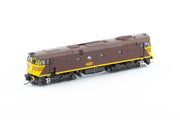 N442-5s 44217 Reverse NSWGR  DIESEL LOCOMOTIVE- N scale   AUSCISION MODEL - Reverse with White L7 - DCC Sound Equipped