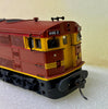 44 Class Tuscan Red 4462 NSWGR Locomotive DC - TrainOrama BODY on a K & M Brass Chassis. pre-owned d