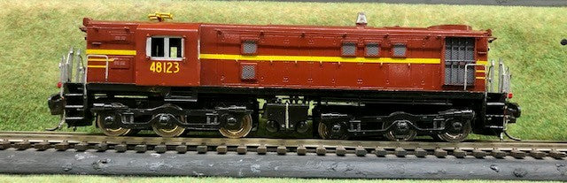 48 class N.S.W.G.R 48123 TUSCAN BRASS MODELS: - 1st run BERGS BRASS MODEL