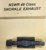 48 CLASS SNORKEL EXHAUST for NSWGR 48 CLASS DIESEL LOCOMOTIVE Ozzy Epoxy Detailing Parts