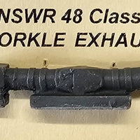 48 CLASS SNORKEL EXHAUST for NSWGR 48 CLASS DIESEL LOCOMOTIVE Ozzy Epoxy Detailing Parts