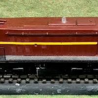 49 class N.S.W.G.R. 4904 Bergs White Metal body kit built Model Locomotive. fitted with K & S Brass Chassis runs & pulls very well.