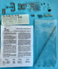 D&RGW HOn3 30’ft Refrigerator Car plastic kit with plastic trucks PK.608 from PRECISION SCALE CO., INC. item #70.