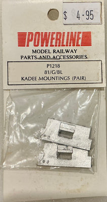 81/G/BL class pilots-skirts & KADEE mounting for POWERLINE Locomotive (metal casting)