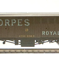 GWR Bogie Parcel Van PALETHORPES ROYAL CAMBRIDGE  - PLEASE NOTE: “fitted with Hornby DUBLO Couplers” see photos.- LIMA RAILWAYS OO Scale Item No 305352