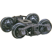 #583 - HO Scale Arch Bar Self Centering Caboose Trucks with 33" Ribbed Back Wheels KADEE PRODUCT.
