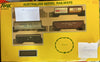 TRAX AUSTRALIAN MODEL RAILWAYS TRAIN SET an ORIGINAL boxed set without locomotive or transformer wagons with metal wheels, KADEE couplers, very good condition - 2nd hand