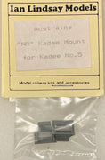 NR class kadee mount for Austrains Locomotive (epoxy casting)