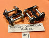 NSWGR Roller Bearing Bogies with RP25 N-Silver metal wheels one pair, Pre-used models stock Sale HO #1