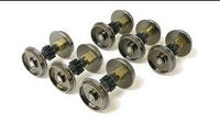 PRT614: Wheel sets 6 Axles & Gears - Used for Austrains  - TrainOrama Locomotives SDS models  PRT614