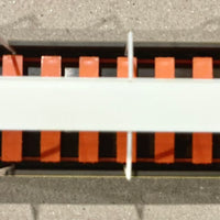 BEMO H0m 3280 100 Passenger Car Observation Car Rhaetian Railway RhB HOe 9mm Narrow gauge  Coach Passenger Car (PRE-OWNED) HOe 9mm