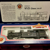 V1 Locomotive No67664 B.R. BLACK ( Hopper Type Bunker).- BACHMANN RAILWAYS OO Scale Item No31-602