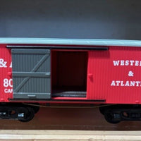 2nd hand - Mantua Classics - Wooden Vintage Freight Cars - W & A 1860 Box Car