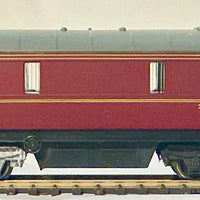 LMS PERIOD 3 GUV General Van 37762 in LMS Maroon- PLEASE NOTE: “fitted with Hornby DUBLO Couplers” see photos.- LIMA RAILWAYS OO Scale Item No 305358W (one bogie needs painting.)