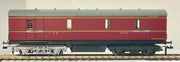 LMS PERIOD 3 GUV General Van 37762 in LMS Maroon- PLEASE NOTE: “fitted with Hornby DUBLO Couplers” see photos.- LIMA RAILWAYS OO Scale Item No 305358W (one bogie needs painting.)