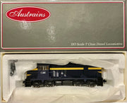 T Class T385 VR BLUE LOCOMOTIVE original new AUSTRAINS WITH ALL WHEEL PICK UP AND ALL WHEEL DRIVE Chassis -