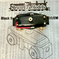 BLACK BEETLE DRIVE BOGIES HO - Wheel Base 29.75mm - 10.5mm disc wheels - profile RP25 x 110 - HO - Steam Era Models