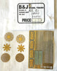Etch brass NSWR 81 class Grills, Fans item #73.