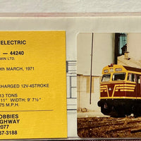 442 CLASS N.S.W.R. DIESEL-ELECTRIC LOCOMOTIVE, IN VERY NEW GOOD CONDITION, UN-PAINTED NEW RUNS VERY WELL. MANSFIELD BRASS MODEL